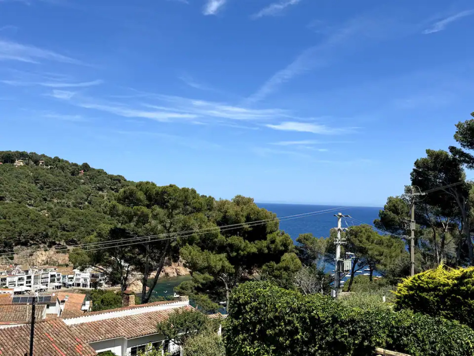 Sea view from terrace